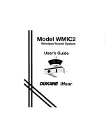 Preview for 1 page of Dukane iHear WMIC2 User Manual