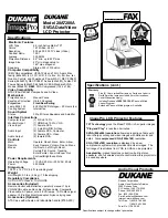 Preview for 2 page of Dukane ImagePro 28A7200A Specifications