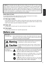 Preview for 3 page of Dukane ImagePro 28A8035 Operating Manual