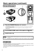 Preview for 14 page of Dukane ImagePro 28A8035 Operating Manual