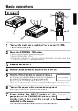 Preview for 15 page of Dukane ImagePro 28A8800 Operating Manual