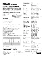 Preview for 2 page of Dukane ImagePro 8055 Specification Sheet