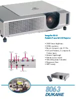 Dukane ImagePro 8063 Specification Sheet preview