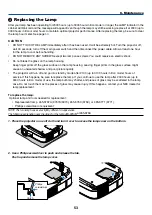 Preview for 61 page of Dukane ImagePro 8070 User Manual