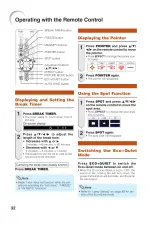 Preview for 36 page of Dukane ImagePro 8301 Operation Manual