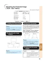 Preview for 47 page of Dukane ImagePro 8301 Operation Manual