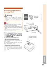 Preview for 57 page of Dukane ImagePro 8301 Operation Manual