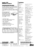 Preview for 2 page of Dukane ImagePro 8742 Specification Sheet