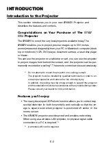 Preview for 2 page of Dukane ImagePro 8760 User Manual