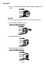 Предварительный просмотр 123 страницы Dukane ImagePro 8760 User Manual