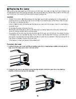 Preview for 20 page of Dukane ImagePro 8761A Operation Manual