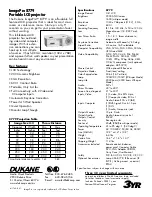 Preview for 2 page of Dukane ImagePro 8779 Brochure & Specs