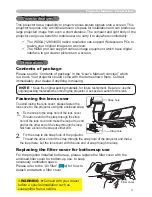 Preview for 3 page of Dukane ImagePro 8783 Operating Manual