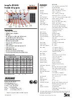 Предварительный просмотр 2 страницы Dukane ImagePro 8955H-RJ Specifications