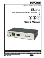 Dukane iQ LS User Manual preview