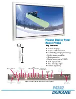 Dukane P42A2 Specification Sheet preview