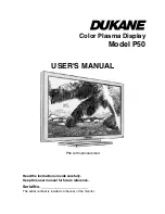 Dukane P50 User Manual preview