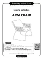 DUKAP OUTDOOR Lugano ARM CHAIR Assembly Instructions preview