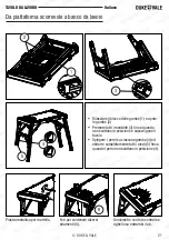 Preview for 21 page of Duke & Vale 4 IN 1 WORKBENCH Operation Manual