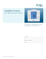 Duke Energy EnergyWise Business User Manual preview