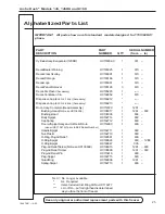 Preview for 72 page of Duke Arctic Rush 145 Operator'S Manual