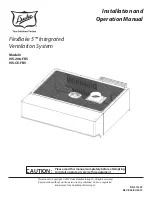 Duke FlexBake 5 IVS-208-FB5 Installation And Operation Manual preview