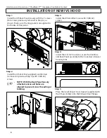 Предварительный просмотр 8 страницы Duke FlexBake 5 IVS-208-FB5 Installation And Operation Manual