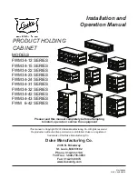 Preview for 1 page of Duke FWM 6-42 SERIES Installation And Operation Manual