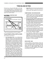 Preview for 22 page of Duke FWM3-13 Installation And Operation Manual