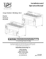 Preview for 1 page of Duke HCSS-LH Installation And Operation Manual