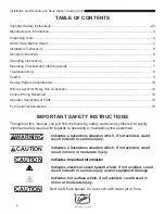 Preview for 2 page of Duke HCSS-LH Installation And Operation Manual