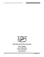 Предварительный просмотр 20 страницы Duke HDC-37.5-240 Service Manual