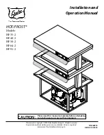 Duke HOT/FROST HF35-2 Installation And Operation Manual preview