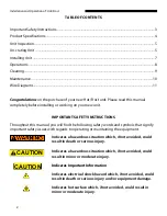 Preview for 2 page of Duke HOT/FROST HF35-2 Installation And Operation Manual