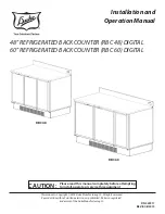 Duke RBC 48 Installation And Operation Manual preview