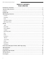 Preview for 2 page of Duke ReadyFlex RFHU-35M Installation And Operation Manual