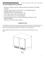 Preview for 3 page of Duke RUF 48 Installation And Operation Manual