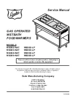 Duke WB302-LP Service Manual preview