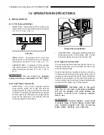 Предварительный просмотр 8 страницы Duke X-STREAM WASH Installation And Operation Manual