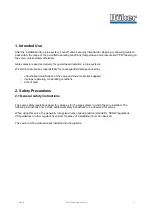 Preview for 3 page of DUKER 3004 Operation Instructions Manual