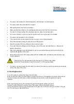 Preview for 6 page of DUKER 3004 Operation Instructions Manual