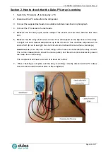 Предварительный просмотр 35 страницы Dulas VC150SDD Installation & Technician'S Manual