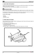 Preview for 22 page of Dulevo 700 M Use And Maintenance