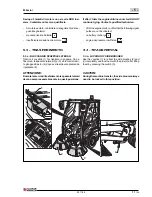 Предварительный просмотр 87 страницы Dulevo 850 mini Use And Maintenance Manual