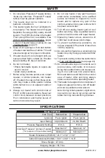 Preview for 4 page of Duluth Forge CM300-1 Owner'S Operation And Installation Manual