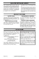 Preview for 5 page of Duluth Forge CM300-1 Owner'S Operation And Installation Manual