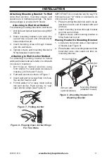 Предварительный просмотр 11 страницы Duluth Forge DF300L Owner'S Operation And Installation Manual