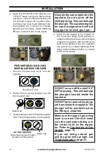 Preview for 14 page of Duluth Forge DF300L Owner'S Operation And Installation Manual