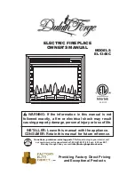 Preview for 1 page of Duluth Forge EL1346C Owner'S Manual