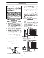 Preview for 16 page of Duluth Forge FDI32R Owner'S Operation And Installation Manual